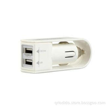12V 2.1A / 1A Universal USB Car Charger Dual Port Car Charg
